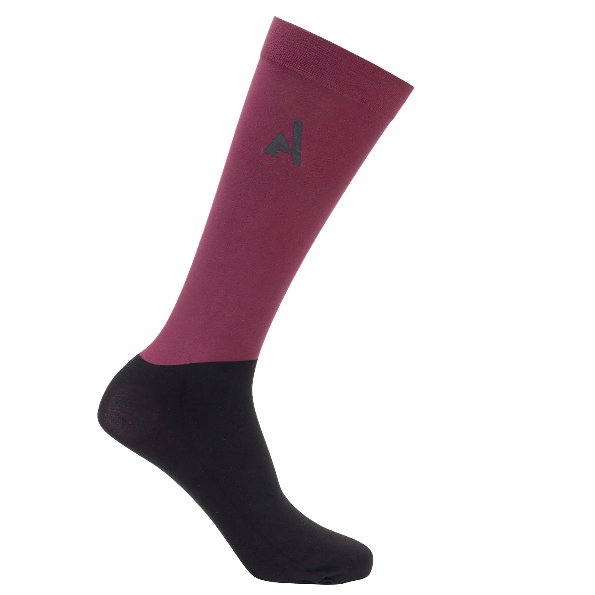 aubrion-react-performance-socks-mauve-inside